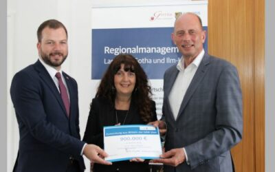 Regionalbudget von 900.000 Euro für die Kooperation der Landkreise Gotha und Ilm-Kreis