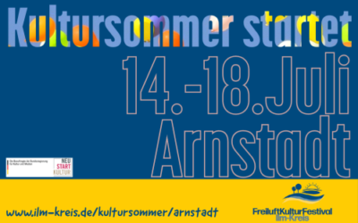 FreiluftKulturFestival 2021 – Kultursommer startet in Arnstadt