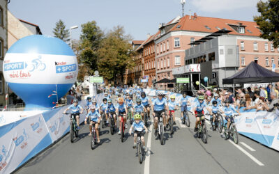 Die „kinder Joy of Moving mini tour“ bei der Deutschland Tour – am 27.08. in Ilmenau