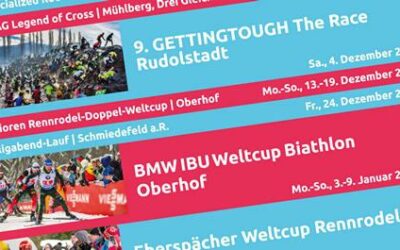 Neuer EVENT Kalender Thüringer Wald