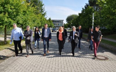 Infrastruktur-Staatssekretärin Susanna Karawanskij zu Besuch bei der TU Ilmenau