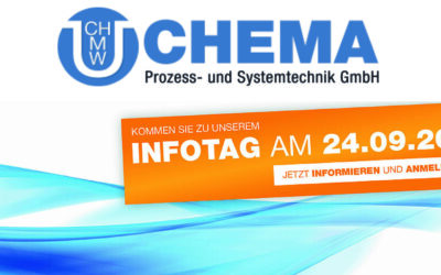 Kommen Sie zum INFOTAG der Chema GmbH am 24.09.2021