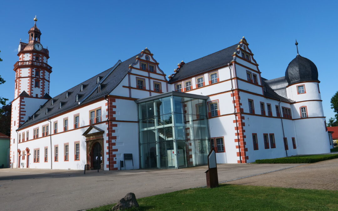 Eröffnung der Ohrdrufer Stadtbibliothek und Touristinformation im Schloss Ehrenstein am 02.10.2021 mit Hochseilshow der Geschwister Weisheit®