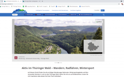 Tourenportal Thüringer Wald – Eine Erfolgsgeschichte geht weiter