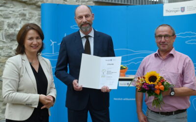 Umweltpreis 2021: Der Sonderpreis geht an CFF in Gehren