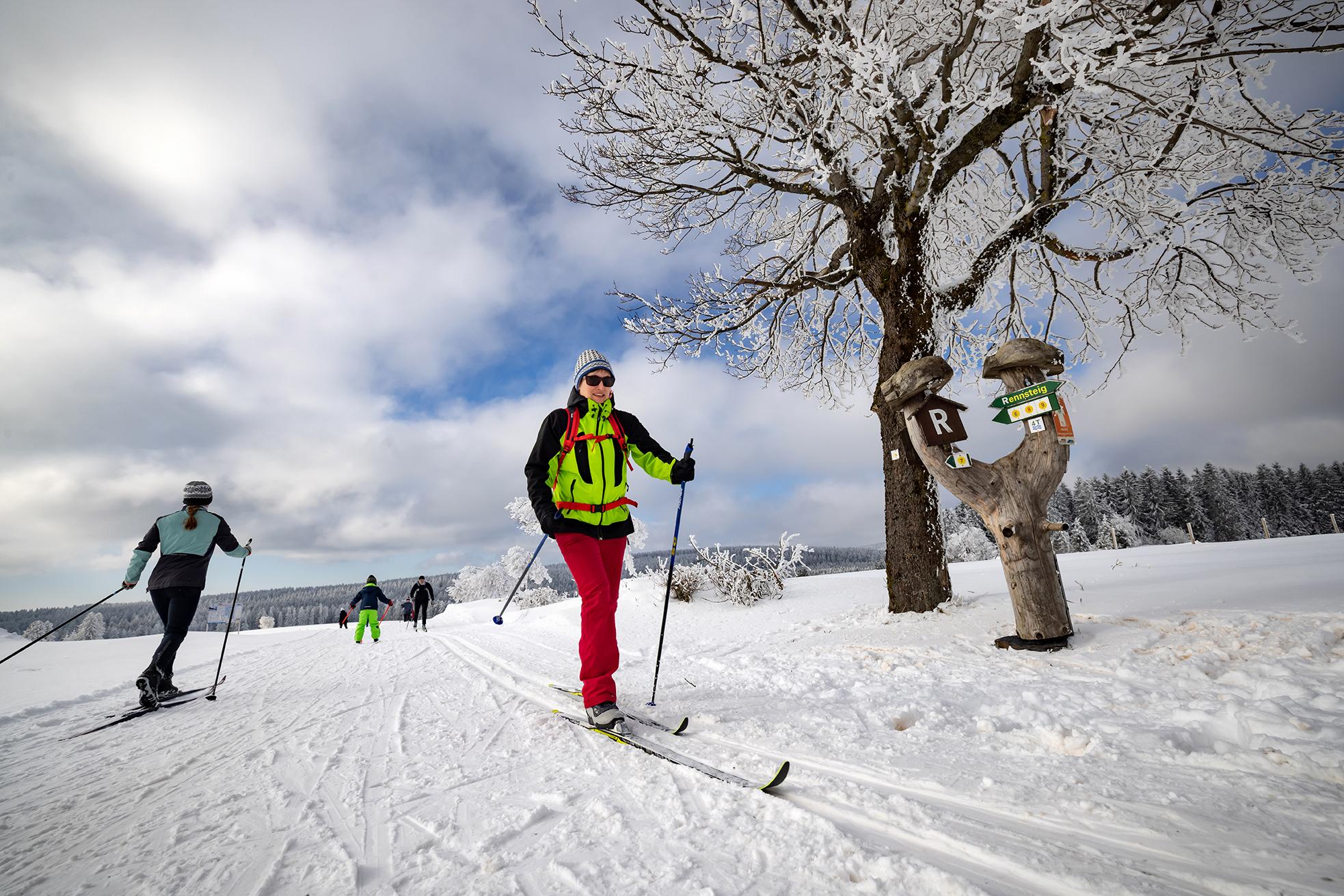 Skifahren im Thüringer Wald | Foto: Barbara Neumann/TTG