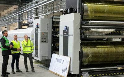 Bürgermeister Frank Spilling informiert sich über Erweiterung von DS Smith Packaging Arnstadt GmbH