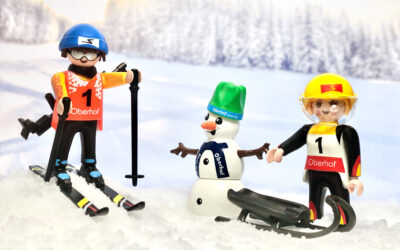 Exklusiv für Thüringen: PLAYMOBIL- Wintersportsonderset wirbt für WM 2023 in Oberhof – Prominente Sportler aus dem Thüringer Bogen sind Paten