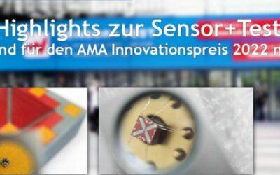 Gemeinsames Entwicklungsprojekt zur innovativen Gassensorik für den AMA Innovationspreis 2022 nominiert