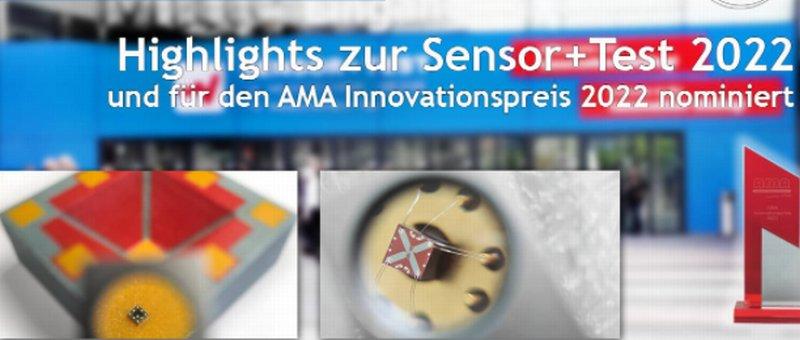 Gemeinsames Entwicklungsprojekt zur innovativen Gassensorik für den AMA Innovationspreis 2022 nominiert