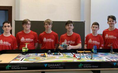 Initiative Erfurter Kreuz unterstützt Schüler bei der First Lego League