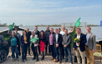 Energiewende: Energieministerin Siegesmund beim Start für Bürger-Solaranlage in Arnstadt | Bürgerenergie-Fonds kommt