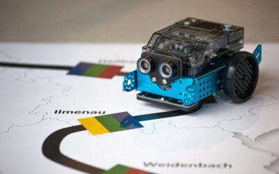 Die Ilmenauer Fraunhofer Talent School lädt zum Tüfteln und Programmieren in den Herbstferien ein. Bewerbungen für die Talent School 2022 ab jetzt möglich!