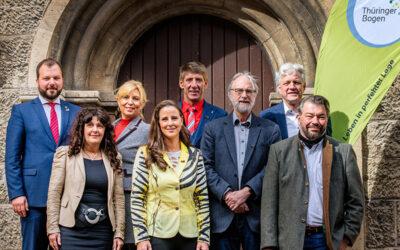 Acht Markenbotschafter aus Wirtschaft, Kultur und Gesellschaft werben ab sofort für den Thüringer Bogen