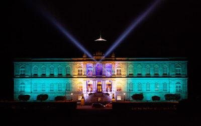 Illumination im Park – 100 Jahre Landkreis Gotha