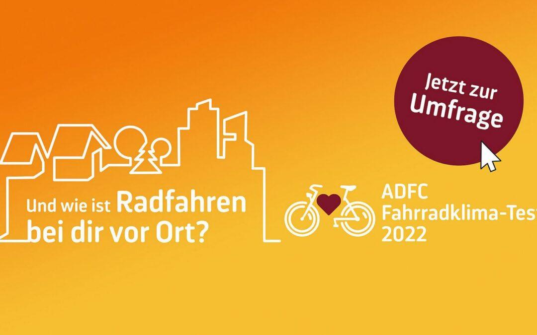 Und wie ist Radfahren bei dir vor Ort? Jetzt beim ADFC-Fahrradklimatest mitmachen!