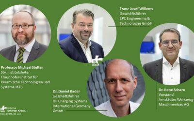 Thüringer Wirtschaftsministerium beruft 4 RIS-Strategiebeiräte aus Mitgliedsunternehmen der IEK