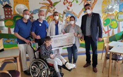 Spenden für kranke Kinder in Arnstadt übergeben