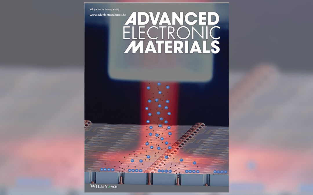 Advanced Electronic Materials Cover: Neuartiger ressourceneffizienter Ansatz zur Halbleiter-Metallisierung