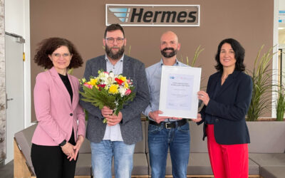 Hermes Fulfilment GmbH aus Ohrdruf ist „Hervorragender Ausbildungsbetrieb 2022“