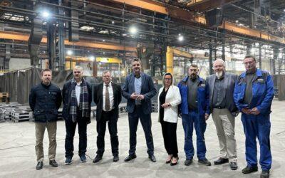 Betriebsbesuch bei Industrieanlagenbau Arnstadt