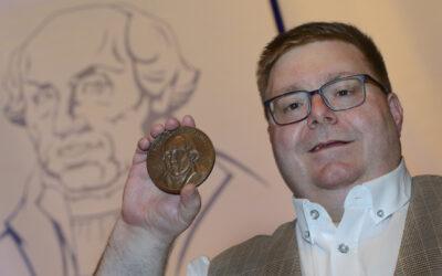 Gewerbevereinsvorsitzender Andreas Dötsch mit Myconiusmedaille 2023 ausgezeichnet