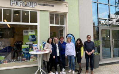 AGATHE präsentiert sich im Arnstädter Pop-Up-Store