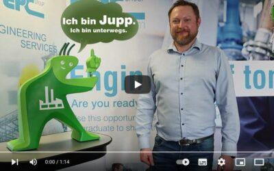 Jupp unterwegs … bei EPC in Arnstadt