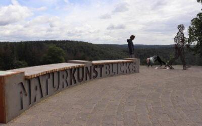Einweihung der Installation „NaturKunstBlicke“ im Ilmenauer Ortsteil Frauenwald