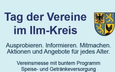„Tag der Vereine im Ilm-Kreis“ – Wer macht mit?