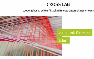 Kooperatives Arbeiten für zukunftsfeste Unternehmen im Cross Lab erleben