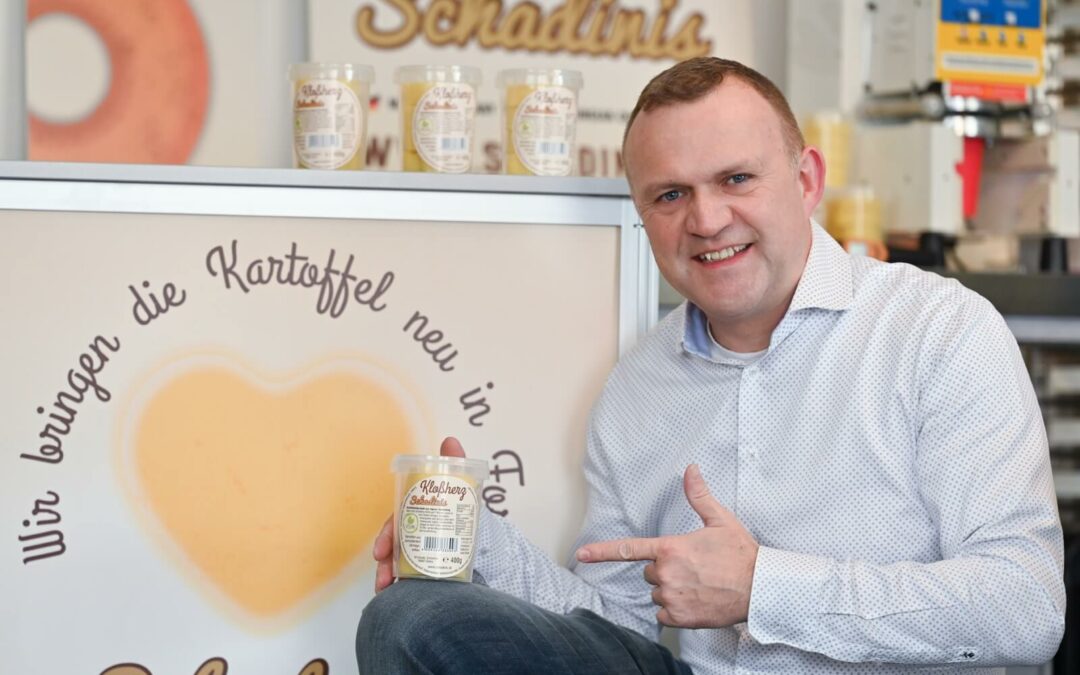 Innovative Kloßprodukte der Firma Schadinis aus Gotha-Boilstädt reisen zur Grünen Woche nach Berlin