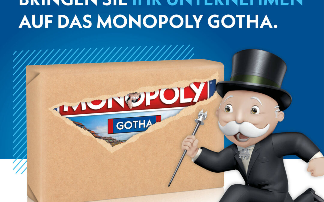 Werden Sie Pate vom Monopoly Gotha!
