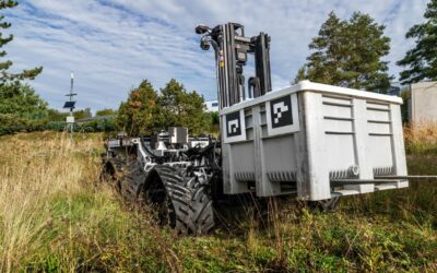 Wissenschaftler vom Fraunhofer IOSB-AST steuern erfolgreich per Teleoperation Gabelstapler mit 5G und Internet über eine Distanz von 260 Kilometern