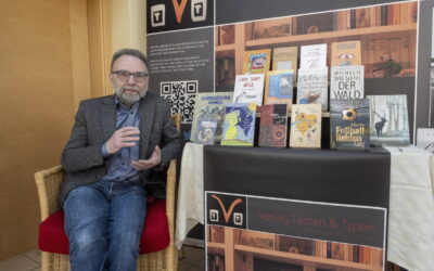 Verlag „Tasten & Typen“ präsentiert „Fußballhelden“ auf der Leipziger Buchmesse