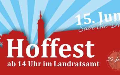 Hoffest im Landratsamt Ilm-Kreis gemeinsam mit Neideck-Verein – Große Lasershow zum Abschluss