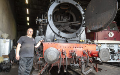 Hier dampft es: Lokschuppen Arnstadt lädt demnächst zum Eisenbahnfest und zum Tag des offenen Denkmals