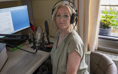 Wandersleberin gestaltet Audio-Websites