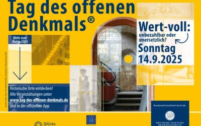 Aufruf zum Tag des offenen Denkmals am 14. September 2025 im Ilm-Kreis