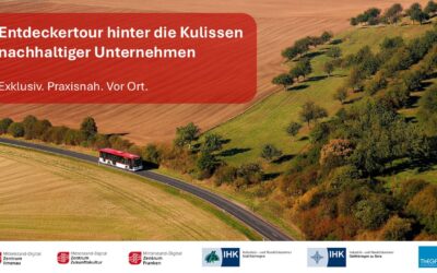 Einladung: Entdeckertour hinter die Kulissen nachhaltiger Unternehmen